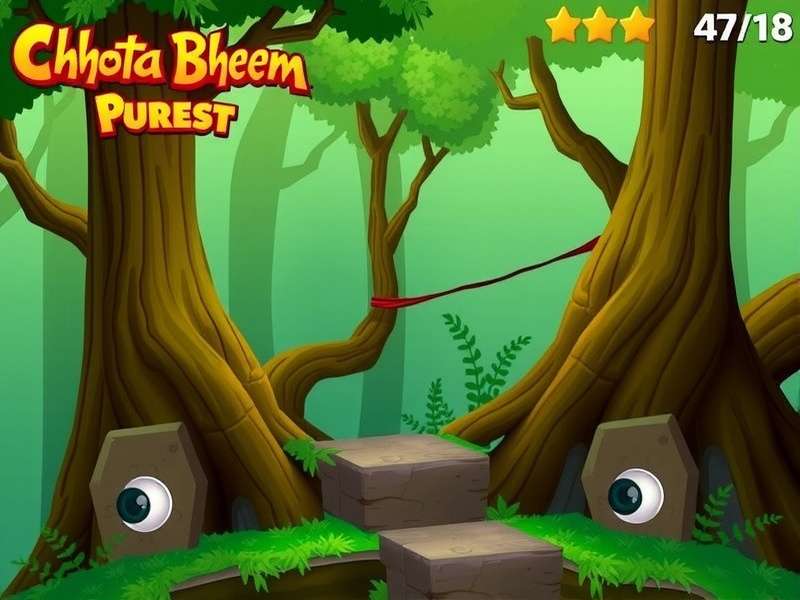 Chhota Bheem Puzzle Forest Gameplay Screenshot